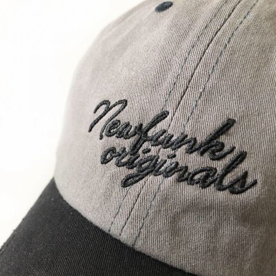 画像1: 【NEWFUNK】Newfunk Originals 6 PANEL CAP (GR/BK)