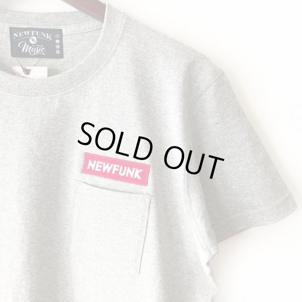 画像3: 【NEWFUNK】BOXLOGO POCKET TEE (GRAY) (3)