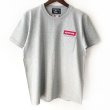 画像1: 【NEWFUNK】BOXLOGO POCKET TEE (GRAY) (1)