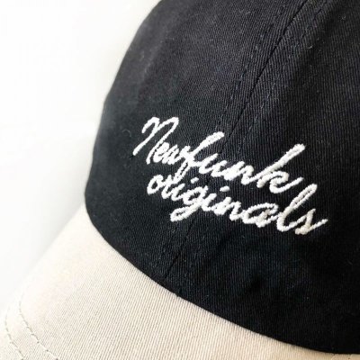 画像1: 【NEWFUNK】Newfunk Originals 6 PANEL CAP (BK/KK)