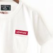 画像3: 【NEWFUNK】BOXLOGO POCKET TEE (WHITE) (3)