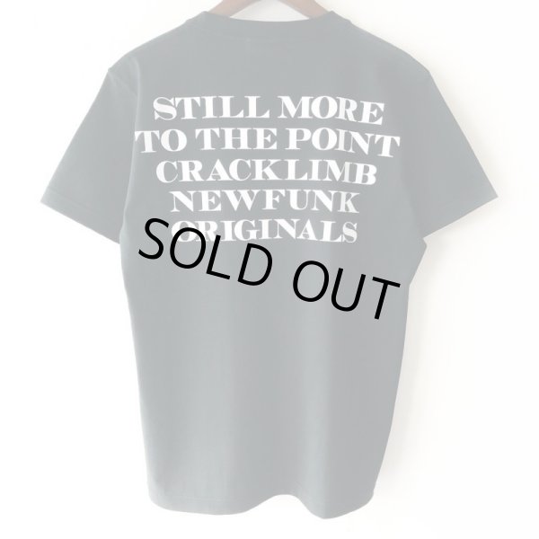 画像2: 【NEWFUNK】BOXLOGO POCKET TEE (BLACK) (2)