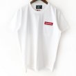 画像1: 【NEWFUNK】BOXLOGO POCKET TEE (WHITE) (1)