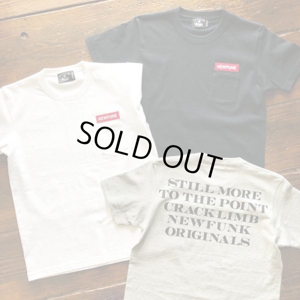 画像5: 【NEWFUNK】BOXLOGO POCKET TEE (GRAY) (5)