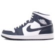 画像2: NIKE AIR JORDAN 1 MID "WH/NV" (2)