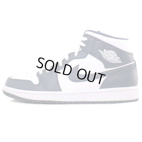 画像2: NIKE AIR JORDAN 1 MID "WH/NV" (2)