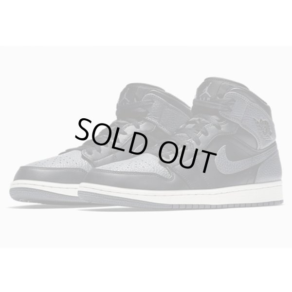 画像1: NIKE AIR JORDAN 1 MID "DARK GREY" (1)