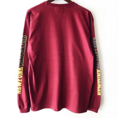 画像3: 【NEWFUNK】BOXING LONG TEE (WINE)