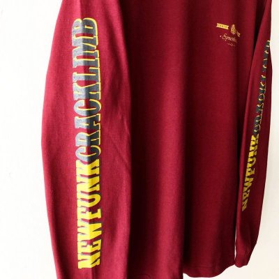 画像2: 【NEWFUNK】BOXING LONG TEE (WINE)