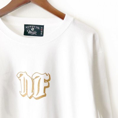 画像1: 【NEWFUNK】POWER LONG TEE (WHITE)