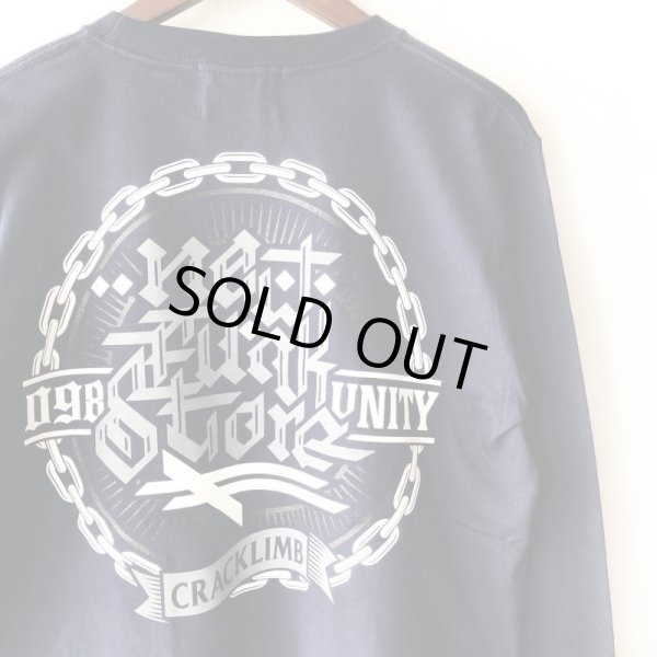画像4: 【NEWFUNK】4TH CHAIN LONG TEE (NAVY) (4)