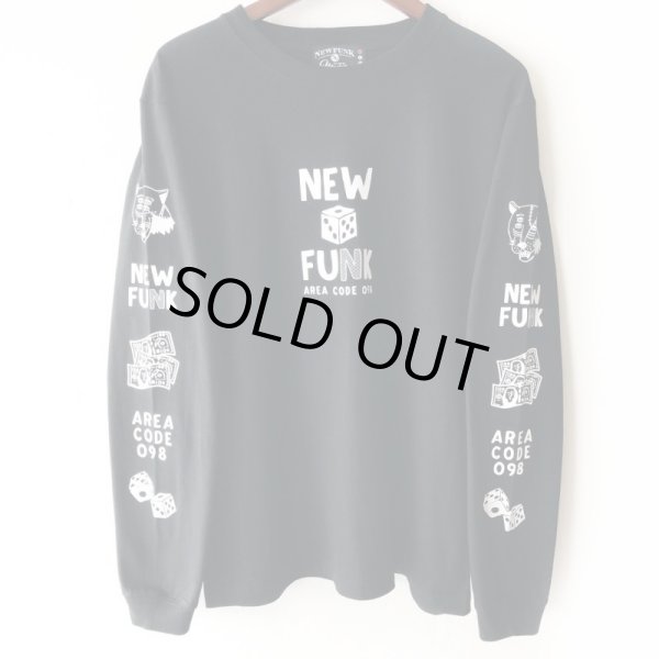 画像2: 【NEWFUNK】SIBA "COOL J" LONG SLEEVE SHIRT (Black) (2)