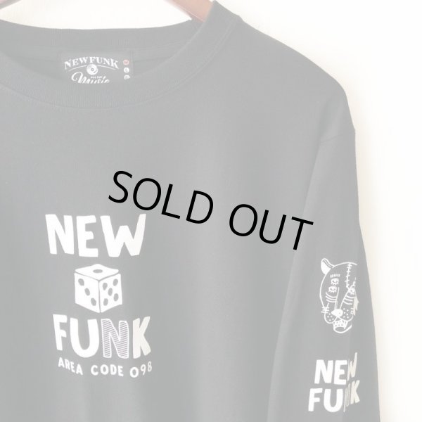 画像3: 【NEWFUNK】SIBA "COOL J" LONG SLEEVE SHIRT (Black) (3)