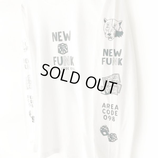 画像4: 【NEWFUNK】SIBA "COOL J" LONG SLEEVE SHIRT (White) (4)