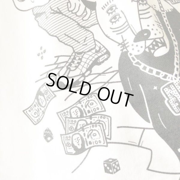 画像6: 【NEWFUNK】SIBA "COOL J" LONG SLEEVE SHIRT (White) (6)