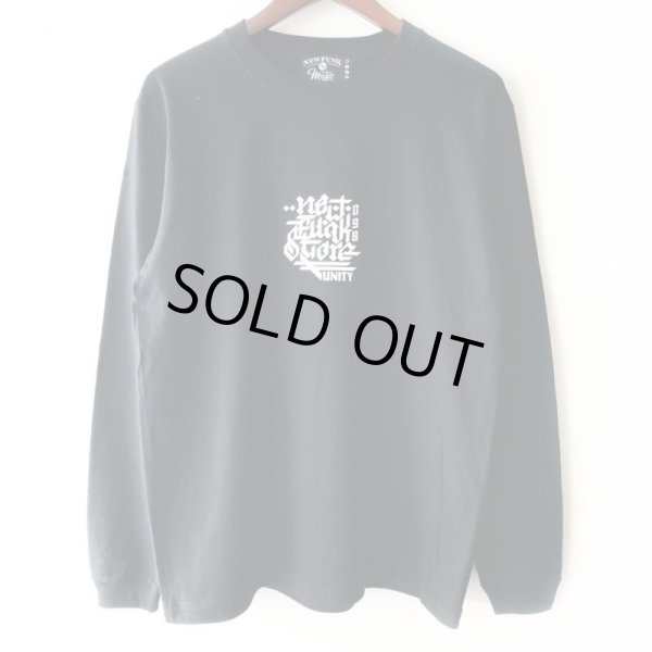 画像2: 【NEWFUNK】4TH CHAIN LONG TEE (BLACK) (2)