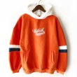 画像1: 【NEWFUNK】TWO LINE HOODIE (ORANGE) (1)