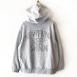 画像2: 【NEWFUNK】KEEP SHINEN HALF ZIP HOODIE (GRAY) (2)