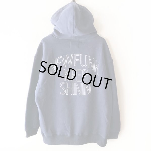 画像2: 【NEWFUNK】KEEP SHINEN HALF ZIP HOODIE (NAVY) (2)