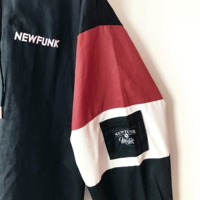 画像2: 【NEWFUNK】TWO LINE JACKET (BLACK)