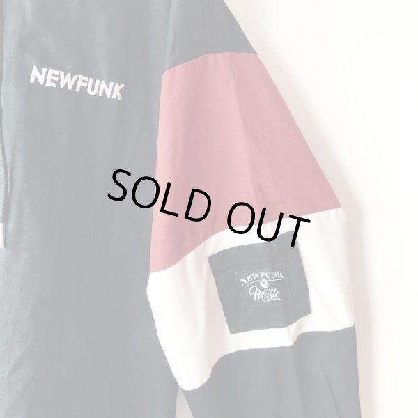 画像4: 【NEWFUNK】TWO LINE JACKET (BLACK) (4)