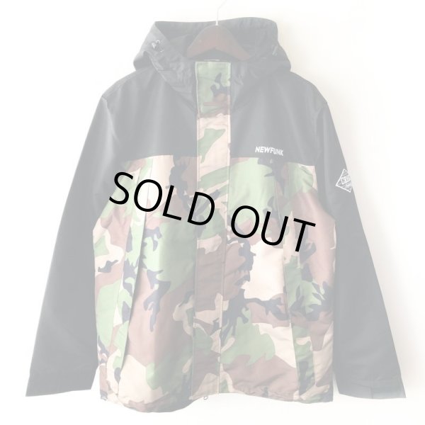 画像1: 【NEWFUNK】JIVE CAMO MOUNTAIN JACKET (BLACKxCAM) (1)