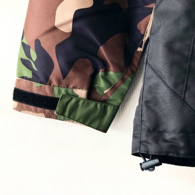 画像2: 【NEWFUNK】JIVE CAMO MOUNTAIN JACKET (CAMOxBLACK)