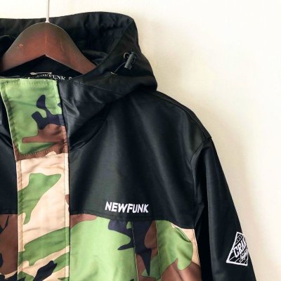 画像1: 【NEWFUNK】JIVE CAMO MOUNTAIN JACKET (BLACKxCAM)