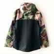 画像2: 【NEWFUNK】JIVE CAMO MOUNTAIN JACKET (CAMOxBLACK) (2)