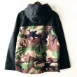 画像2: 【NEWFUNK】JIVE CAMO MOUNTAIN JACKET (BLACKxCAM) (2)