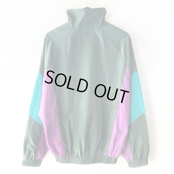 画像2: 【NEWFUNK】MIX COLOR TRACK JACKET (GREEN) (2)
