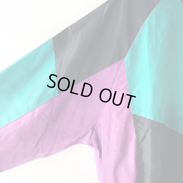 画像5: 【NEWFUNK】MIX COLOR TRACK JACKET (BLACK) (5)