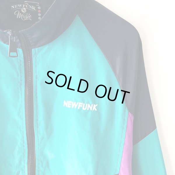 画像3: 【NEWFUNK】MIX COLOR TRACK JACKET (BLACK) (3)