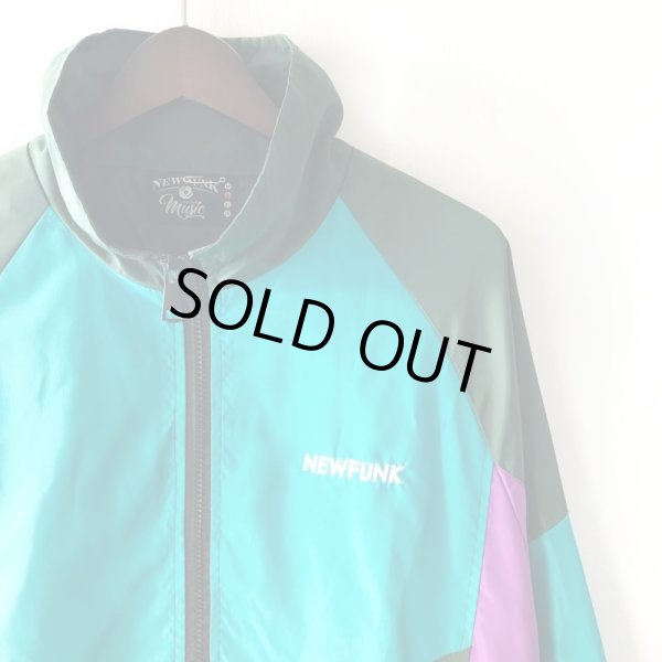 画像3: 【NEWFUNK】MIX COLOR TRACK JACKET (GREEN) (3)