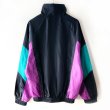 画像2: 【NEWFUNK】MIX COLOR TRACK JACKET (BLACK) (2)