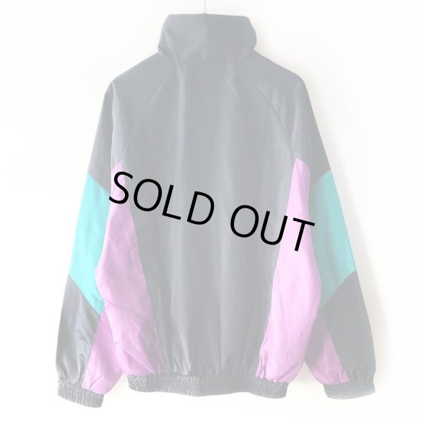 画像2: 【NEWFUNK】MIX COLOR TRACK JACKET (BLACK) (2)