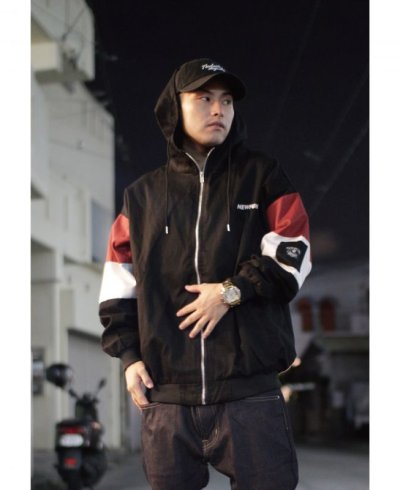 画像3: 【NEWFUNK】TWO LINE JACKET (BLACK)