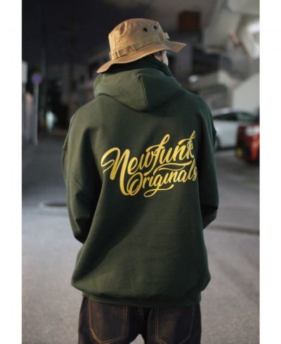 画像2: 【NEWFUNK】NFO HOODIE (DARK GREEN)