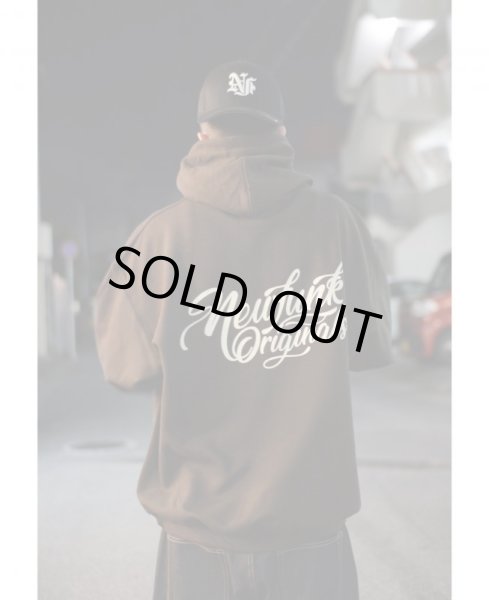 画像6: 【NEWFUNK】NFO HOODIE (BROWN) (6)