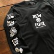 画像11: 【NEWFUNK】SIBA "COOL J" LONG SLEEVE SHIRT (Black) (11)