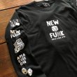 画像11: 【NEWFUNK】SIBA "COOL J" LONG SLEEVE SHIRT (Black) (11)