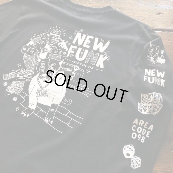 画像12: 【NEWFUNK】SIBA "COOL J" LONG SLEEVE SHIRT (Black) (12)