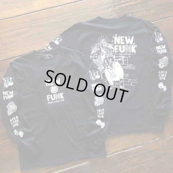 画像10: 【NEWFUNK】SIBA "COOL J" LONG SLEEVE SHIRT (Black) (10)