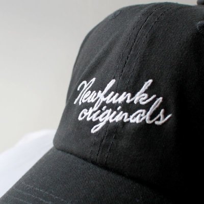 画像1: 【NEWFUNK】Newfunk Originals 6 PANEL CAP (BLACK)