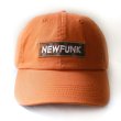 画像2: 【NEWFUNK】NF BOX LOGO 6 PANEL CAP (BROWN) (2)
