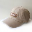 画像1: 【NEWFUNK】NF BOX LOGO 6 PANEL CAP (BEIGE) (1)