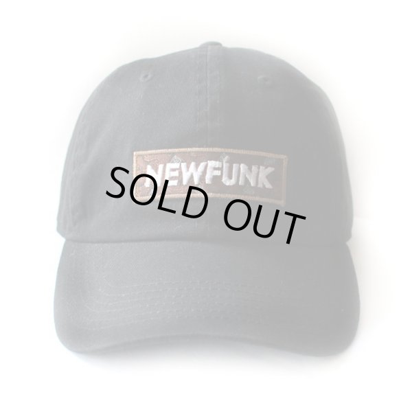 画像2: 【NEWFUNK】NF BOX LOGO 6 PANEL CAP (BLACK) (2)