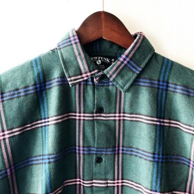 画像1: 【NEWFUNK】CHECK SHIRT