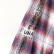 画像5: 【NEWFUNK】PAISLEY LINE OVERCHECK SHIRT (RED) (5)