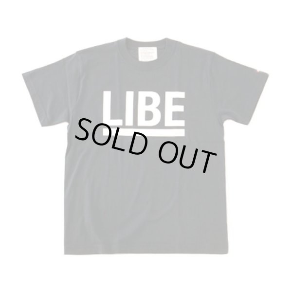 画像1: 【LIBE BRAND】 BIG LOGO TEE (BLACK) (1)